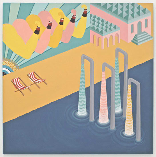 Molly Palmer, Muscle Beach Miami Condo, 2010