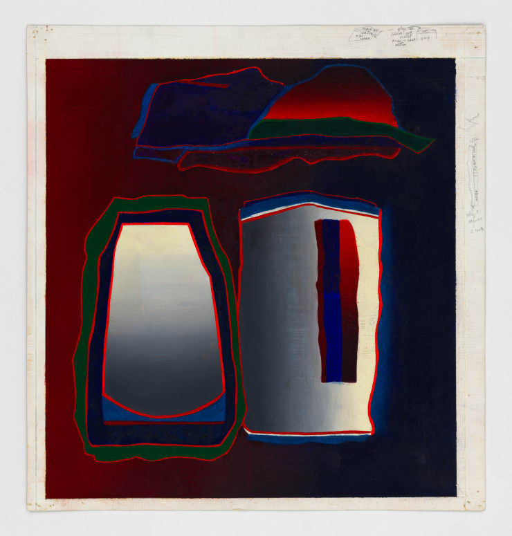 Deborah Remington, Working Study for Elatea, 1979-1984
