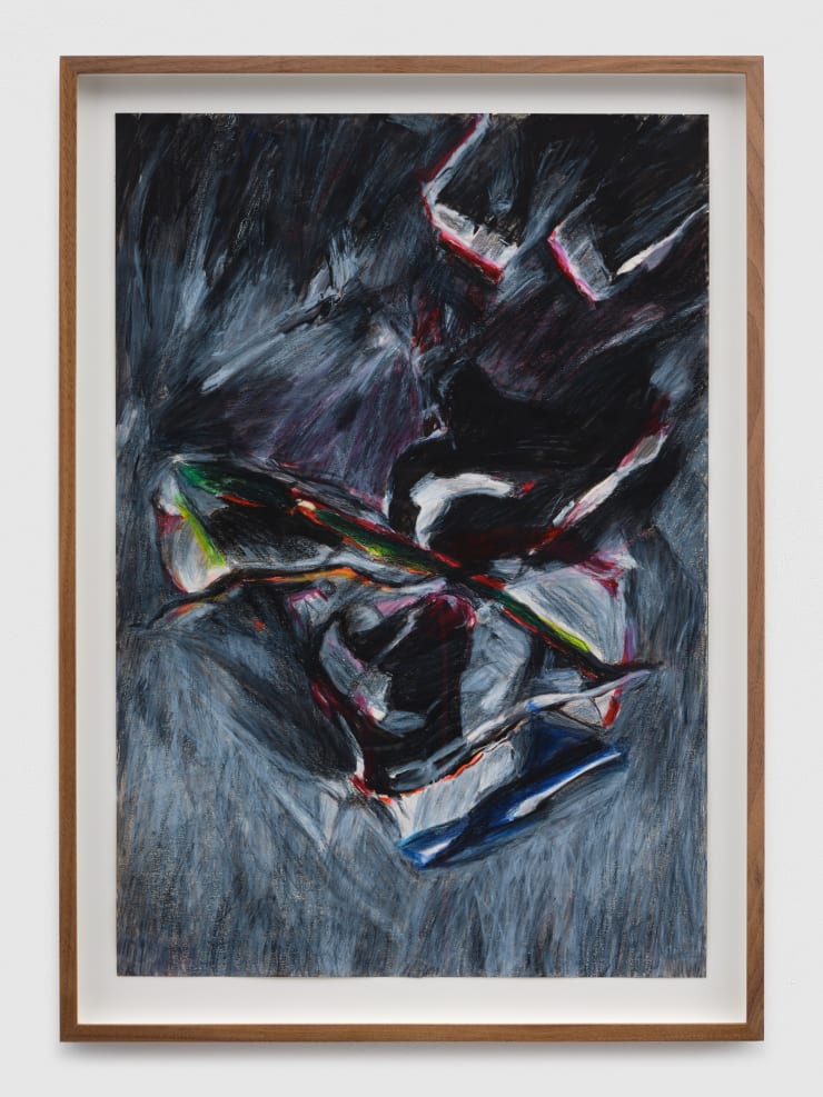 Deborah Remington, Working Drawing for Omaha series, 1990