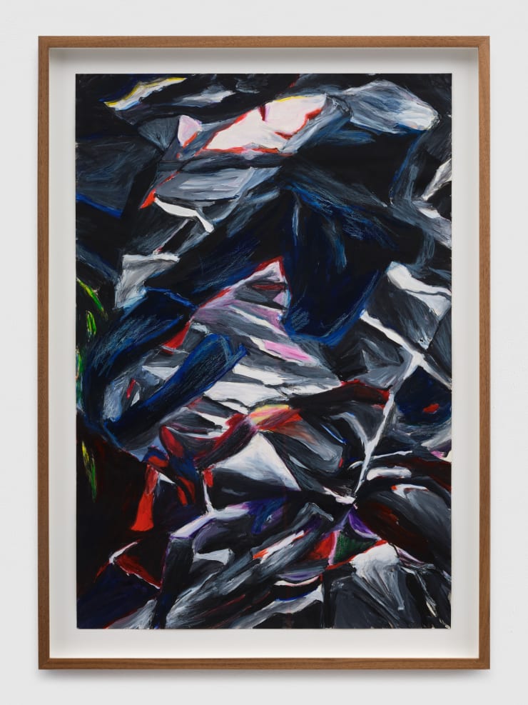 Deborah Remington, Working Drawing for Omaha Series, 1990