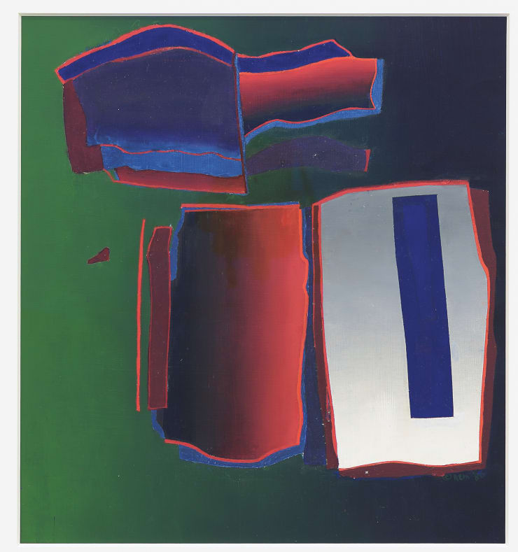 Deborah Remington, Working Study for Elatea, 1979-1985 ca.