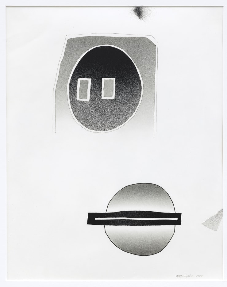 Deborah Remington, Trace Series 1978 #2, 1978