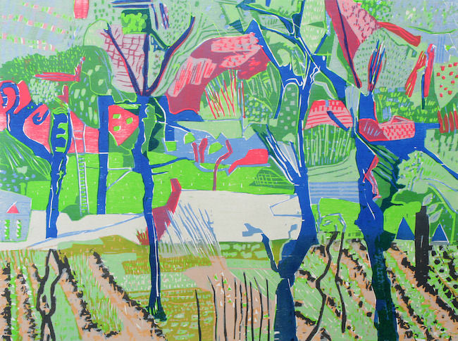 Vincent van Ojen, Moestuin