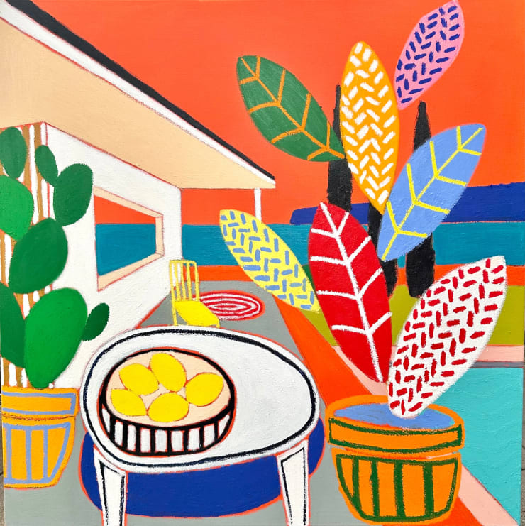 Gordon Hopkins - Joyfull Terrace View