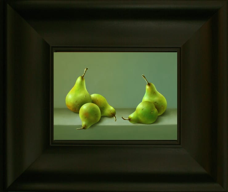 René Smoorenburg - Peren op een groene achtergrond