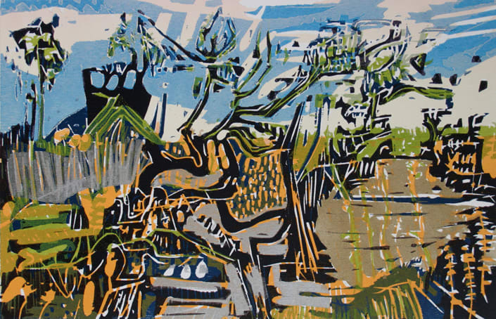 Vincent van Ojen, Landschap met Bomen