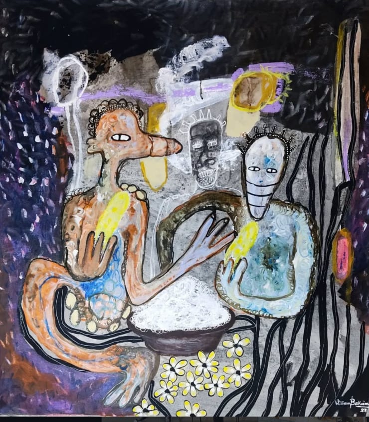 William Bakaimo, Repas en famille, 2022