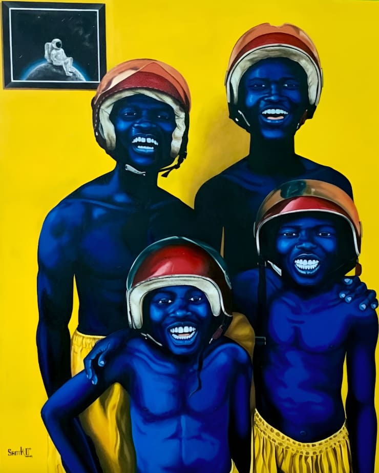 Samuel Oseigyei Kumah, Cosmic Dreams, 2023