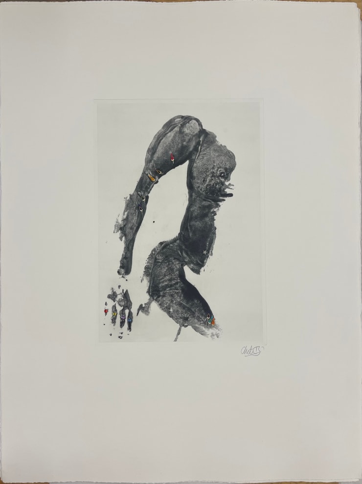 Chila Burman, X-Ray Body Print , 2024