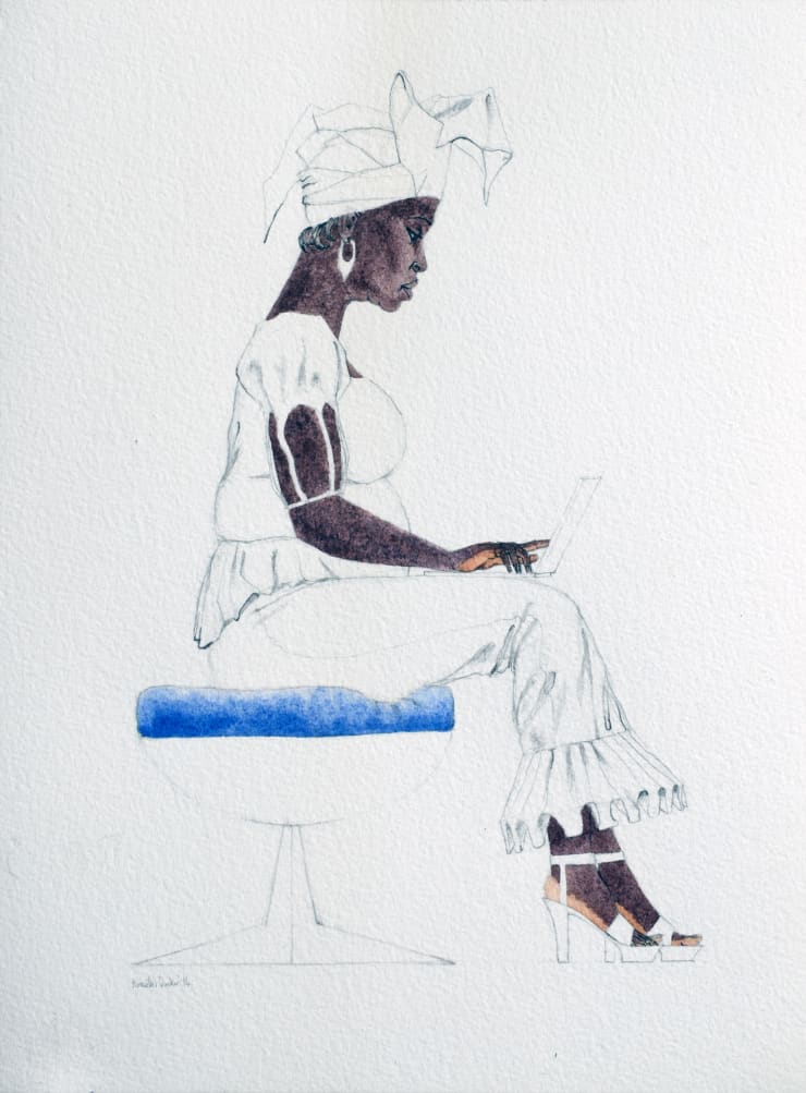 Kimathi Donkor, Notebook V, 2014