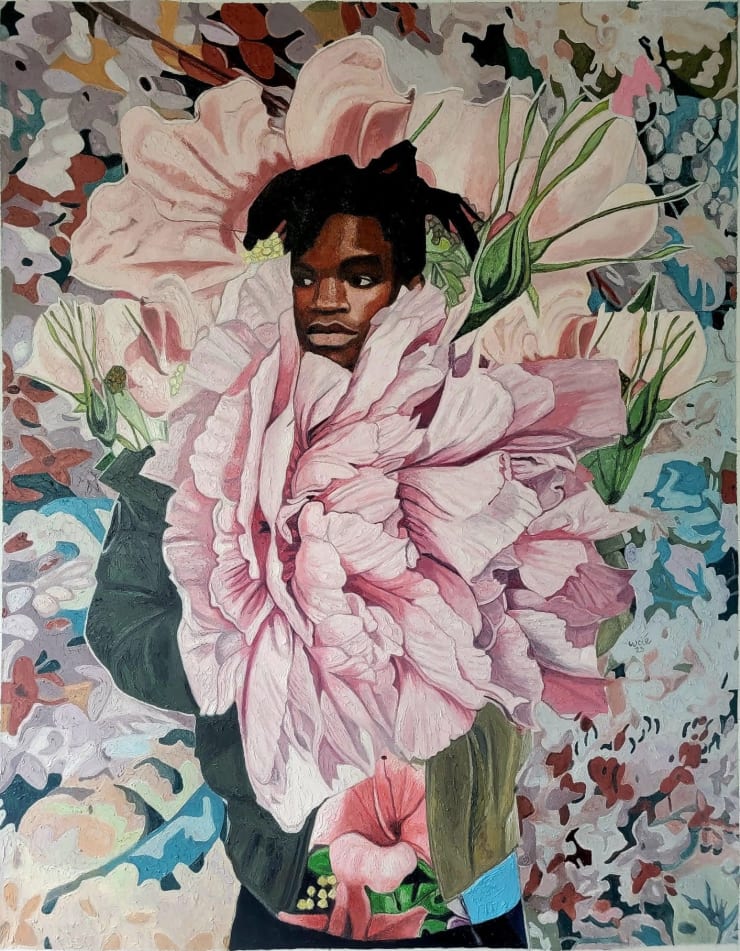 Wole Lagunju, Chrysalis, 2023