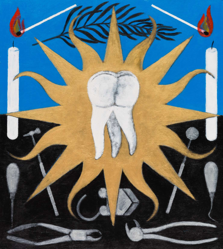 Abe Odedina, The Adoration of Saint Apollonia, 2018