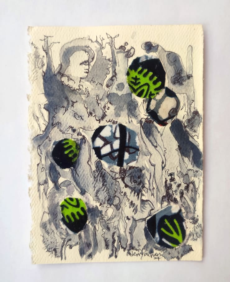 Jerry Buhari, Personal landscape III, Jápa series, 2024