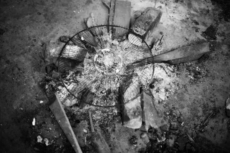 Mário Macilau, From a Fan to a Stove, Growing in Darkness series, 2012