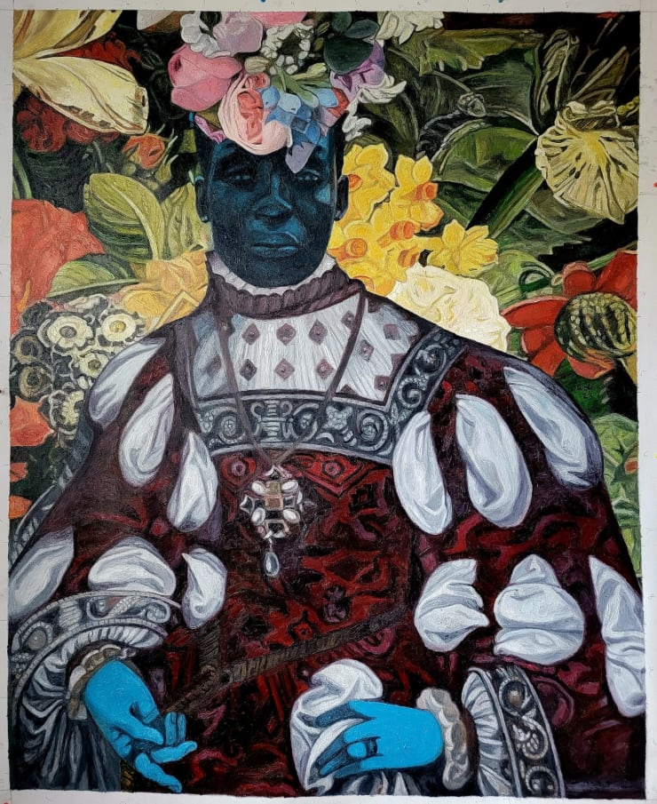 Wole Lagunju, Sepulcher, 2023