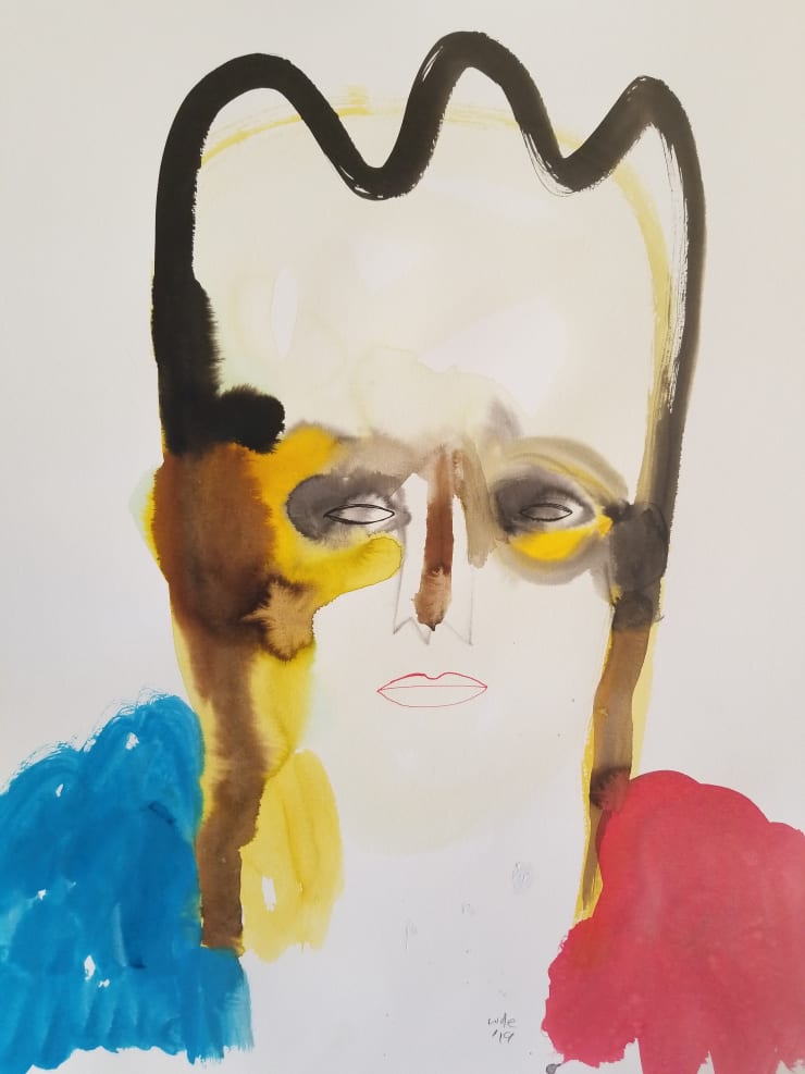 Wole Lagunju, Griot II, 2019