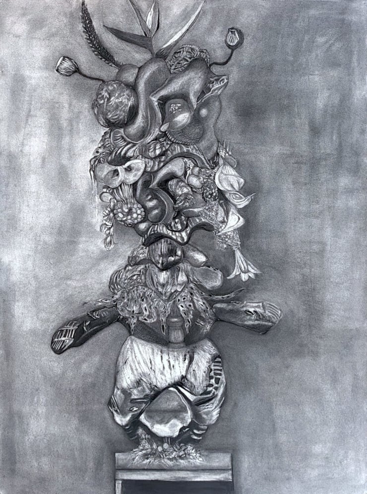 Ugonna Hosten, A trace of where I knelt, 2022