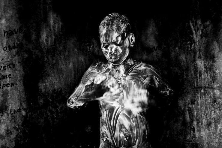 Mário Macilau, The Shower, Growing in Darkness series, 2012