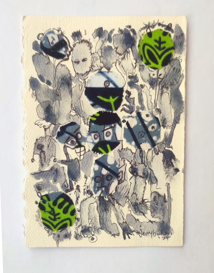 Jerry Buhari, Personal landscape VI, Jápa series, 2024