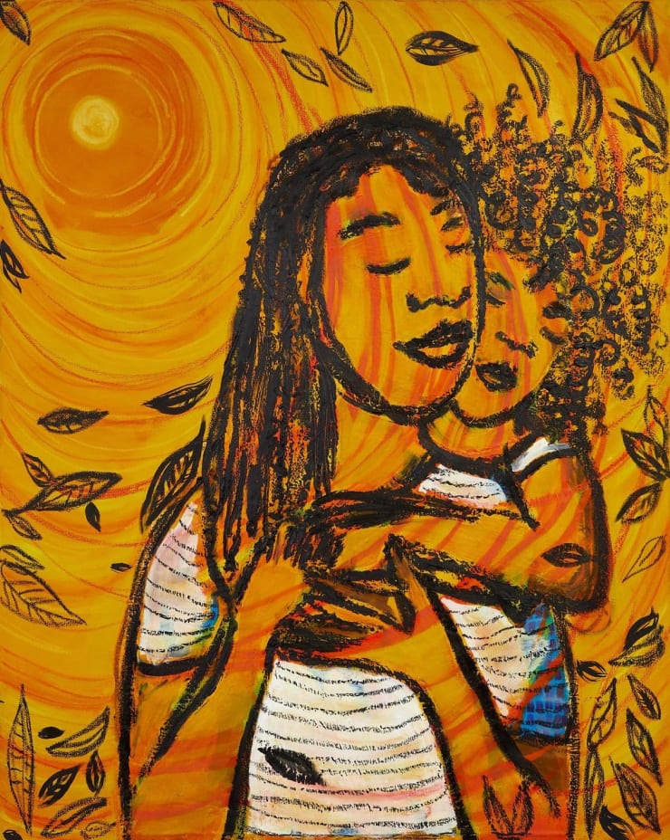 Sola Olulode, The heat of your love radiates through me, 2023