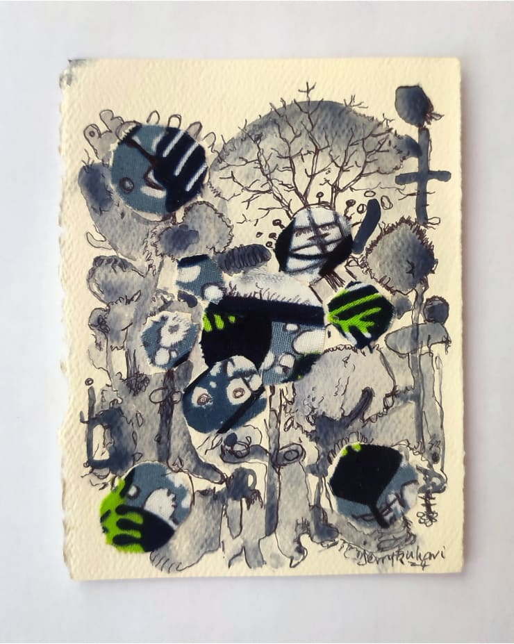 Jerry Buhari, Personal landscape IV, Jápa series, 2024