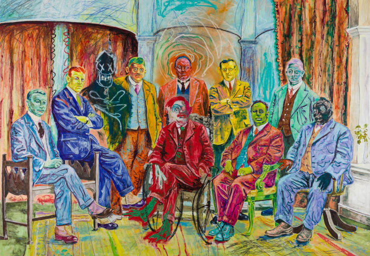 Nine Men, circa 1910, 2021