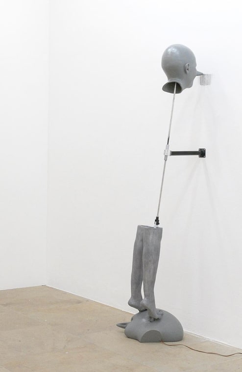 Simon Lehner, Echo Figure (Gray matter cycle), 2023