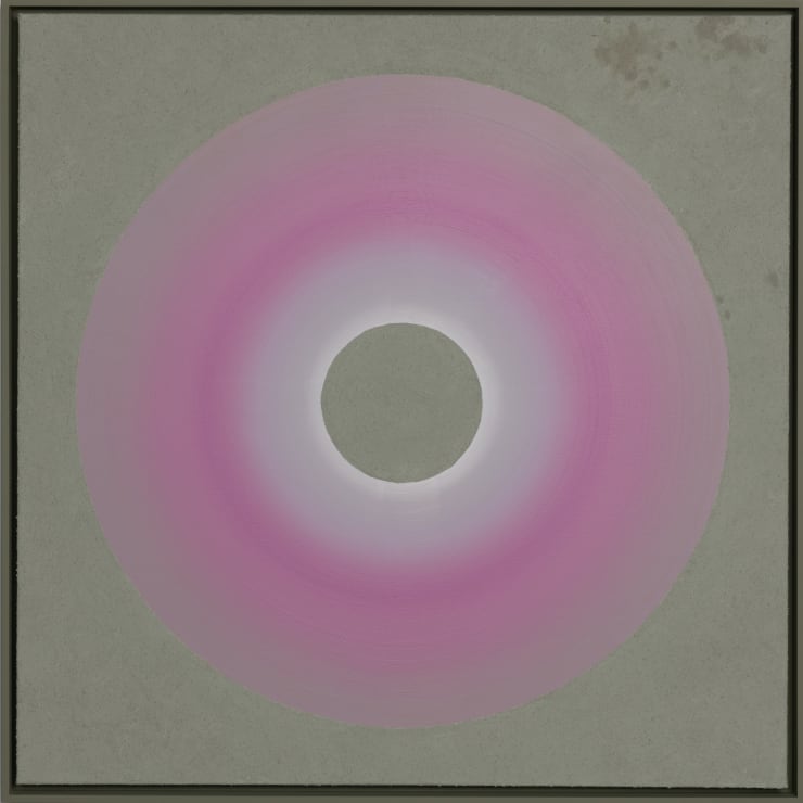 Jamie Strachan Nimita, 2021 100 x 100cm Soil and acrylic on canvas