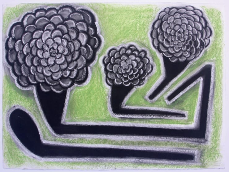 Dave Hicks, Library Drawing III, 2018