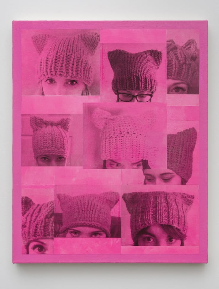 Michael St. John, Democracy (Pussyhat), 2017