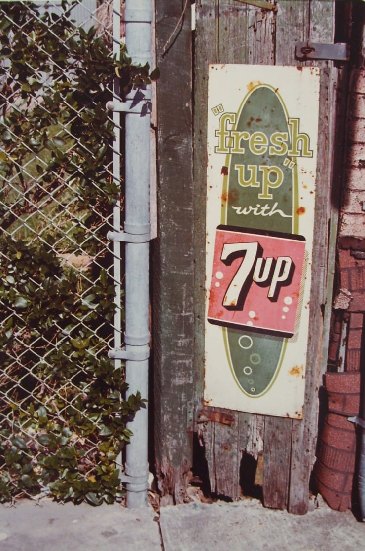 William Eggleston, Untitled (Fresh Up with 7-Up), from the Los Alamos Project, 1975
