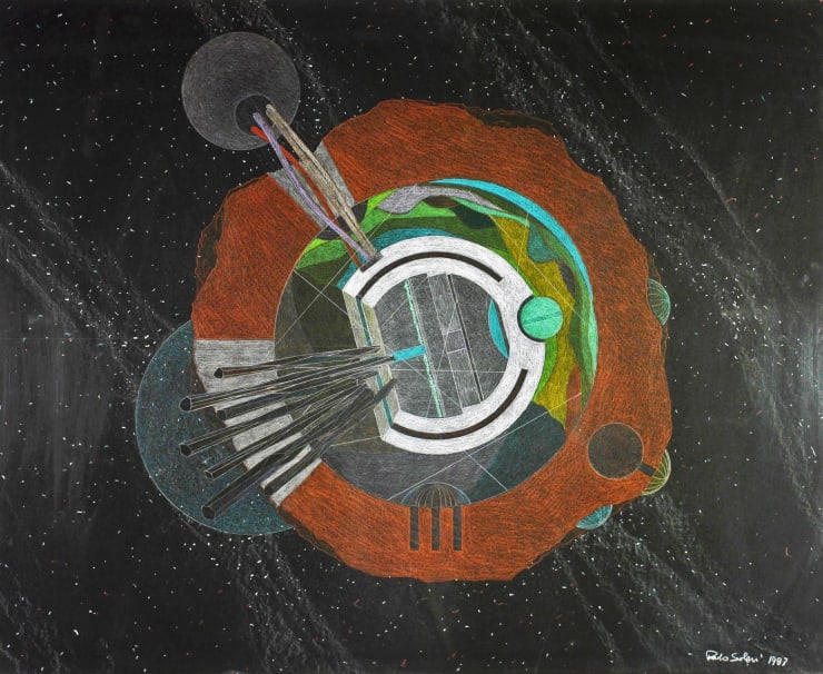 Paolo Soleri, LIGHT BLADES, 1987