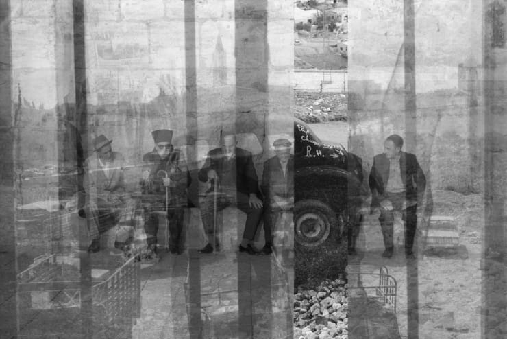 George Legrady, Jerusalem Gate 6 Men, 2013