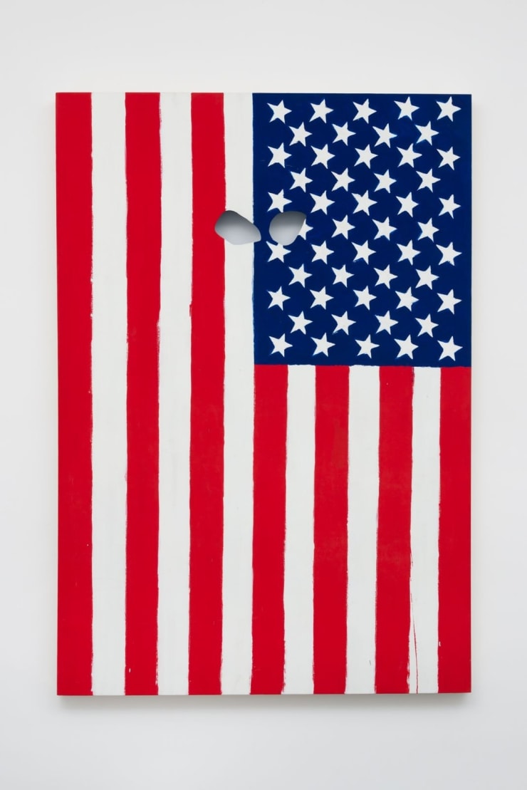 Michael St. John, A Flag, 1997