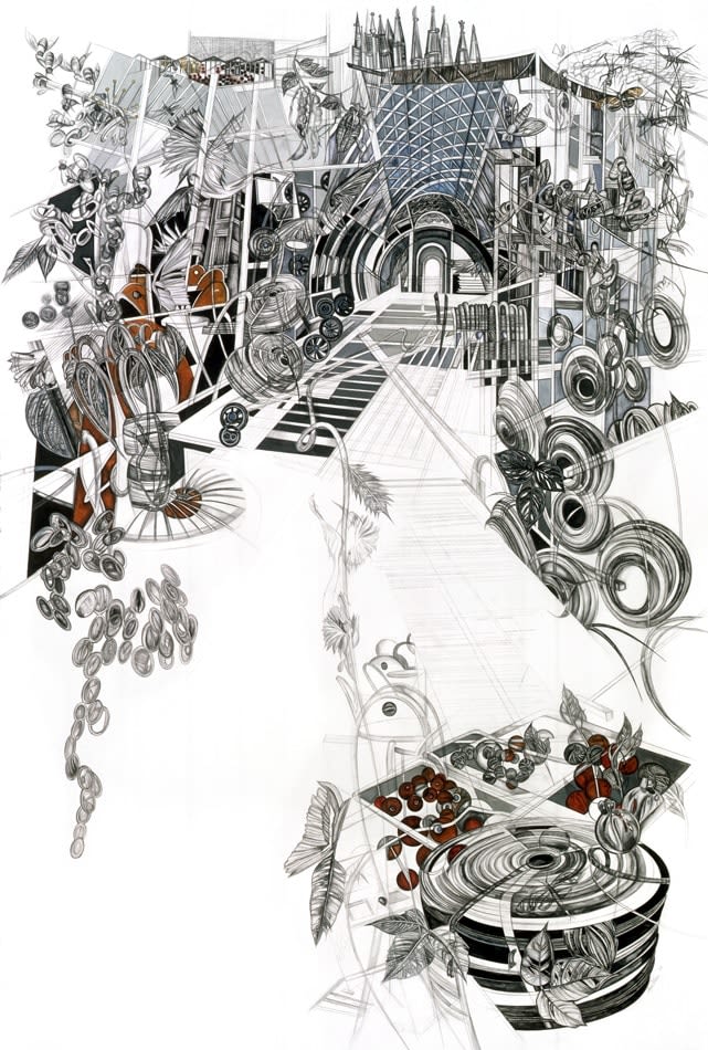 Ann Diener, Cathedral #4, 2008