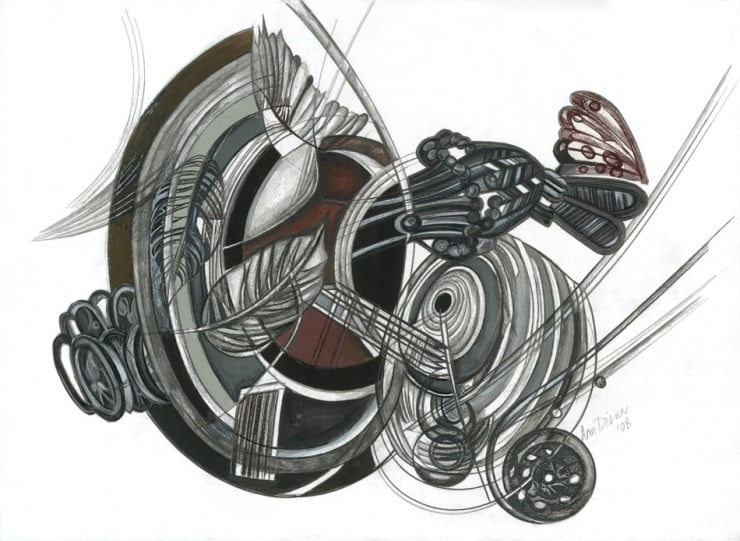 Ann Diener, Wire Fragment #4, 2008