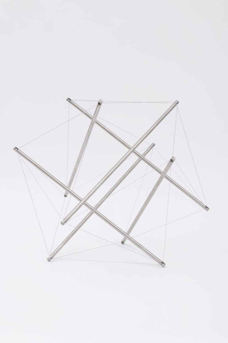 Buckminster Fuller, Six Part Push/Pull Tensegrity, Triad Part 2 of 3, Edition 5 of 10, 1979