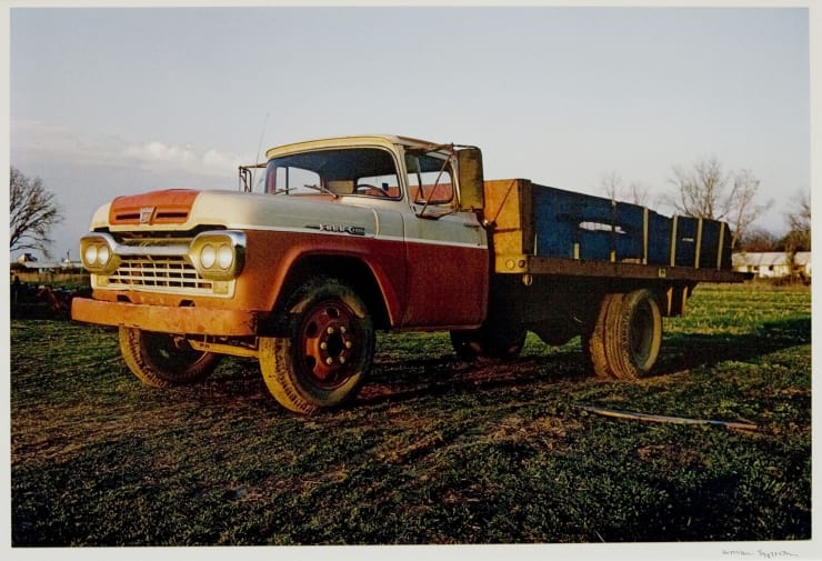 William Eggleston, Untitled (Orange & White Ford Truck), 1972 (Printed 1974)