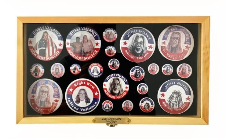 Jeffrey Vallance, VALLANCE NOW: Button Collection, 2016