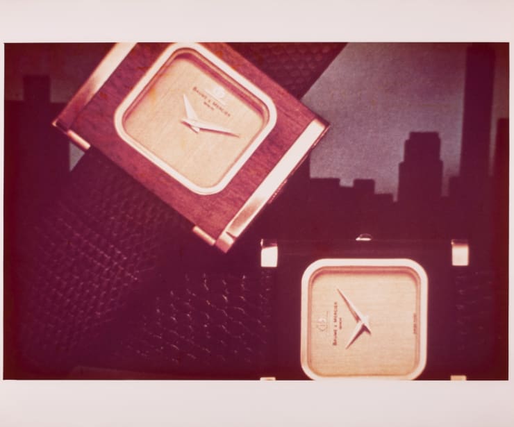Richard Prince, Untitled, (Watches) (Two Baume and Mercier), Ed. 1/10, 1979