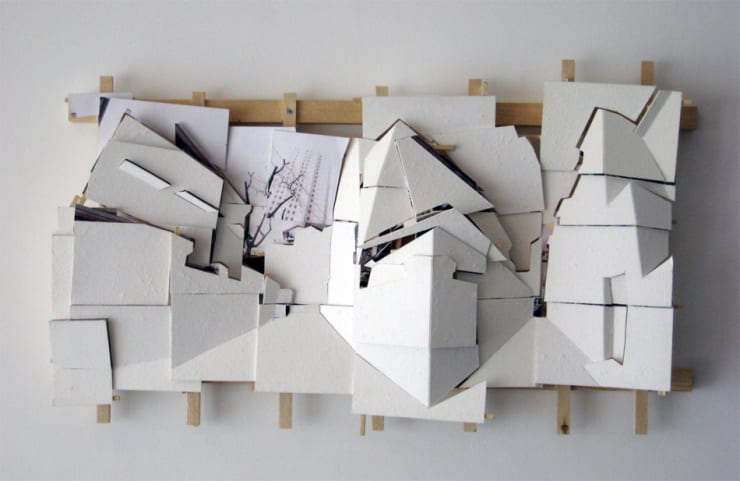 Isidro Blasco, Courtyard II (white), 2008