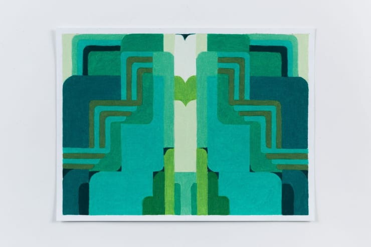 Aili Schmeltz, Blue Palo Verde, 2020