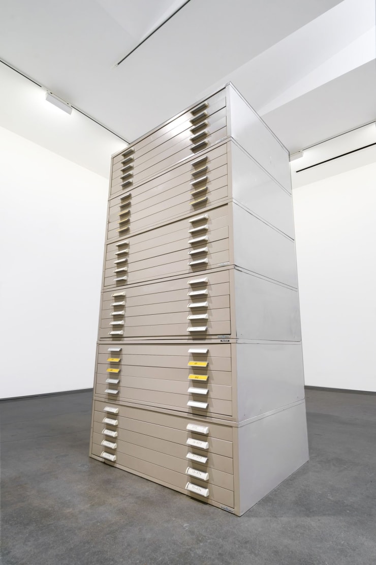 Jeffrey Vallance, Drawing Monolith 100, 1971-2016