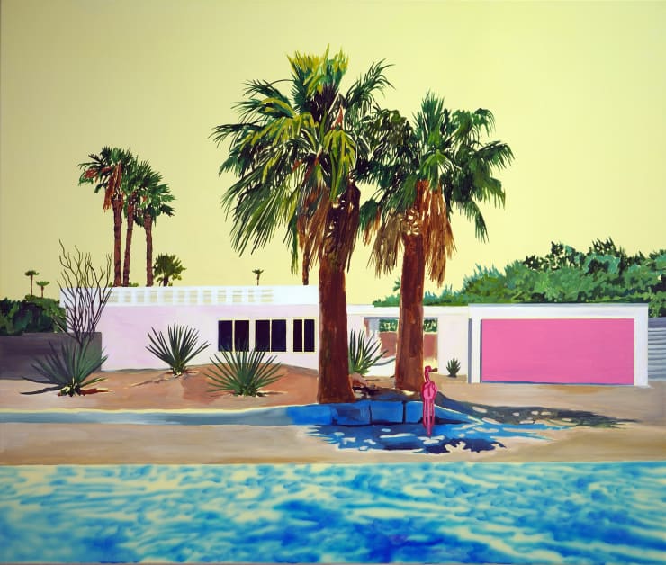 Eamon O'Kane, Palm Springs Pink Flamingo House, 2023