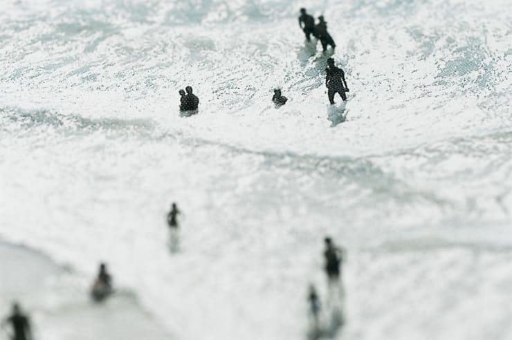 Thomas Zika, Bathers, #12, 2003