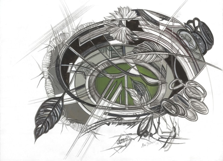 Ann Diener, Wire Fragment #2, 2008