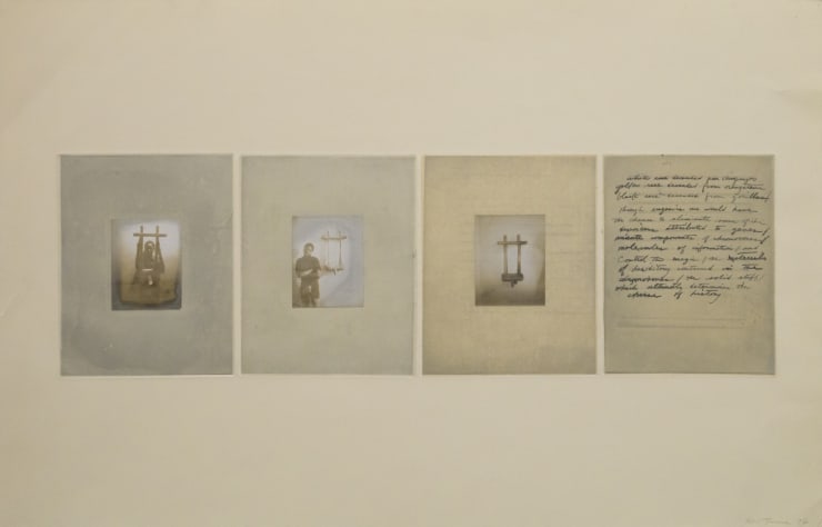 Richard Prince, Untitled, (White races decended (sic.) from Chimpanzees...), 1976