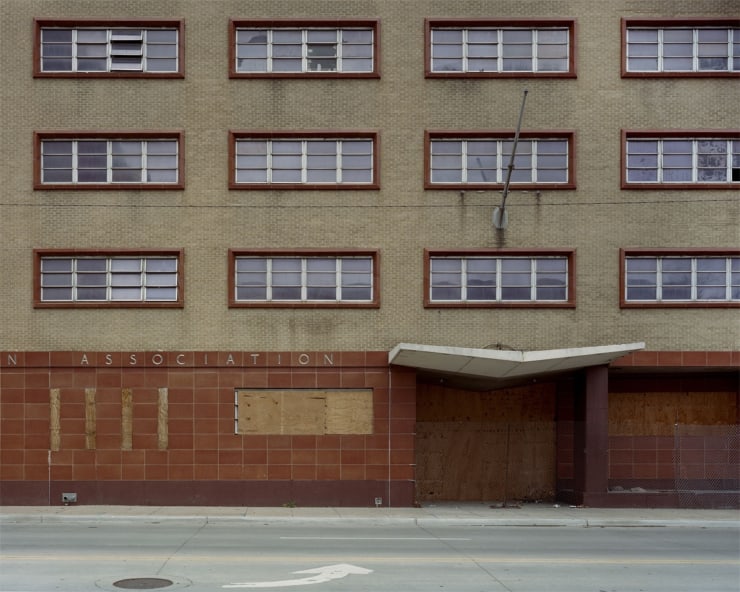Alex Slade, Tulsa YMCA, Tulsa, OK, Completed 1955 (Vacated 2010), Leon Bishop Senter Architect, 2013