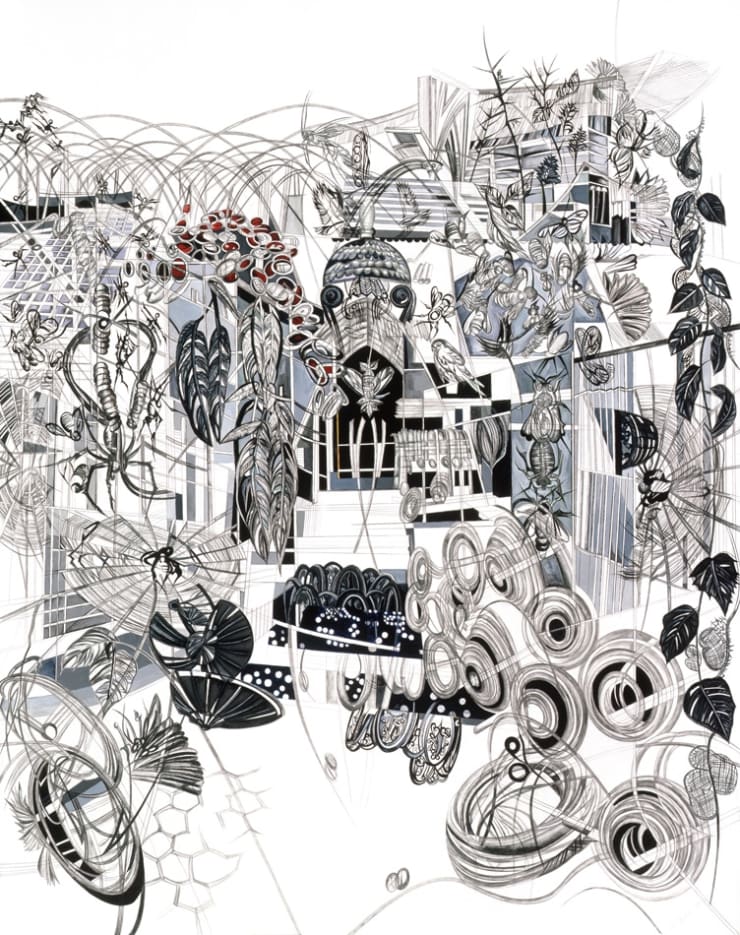 Ann Diener, Cathedral Panel #1, 2008