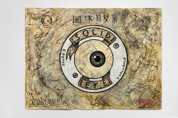 Jeffrey Vallance, Solid Eye, 2016